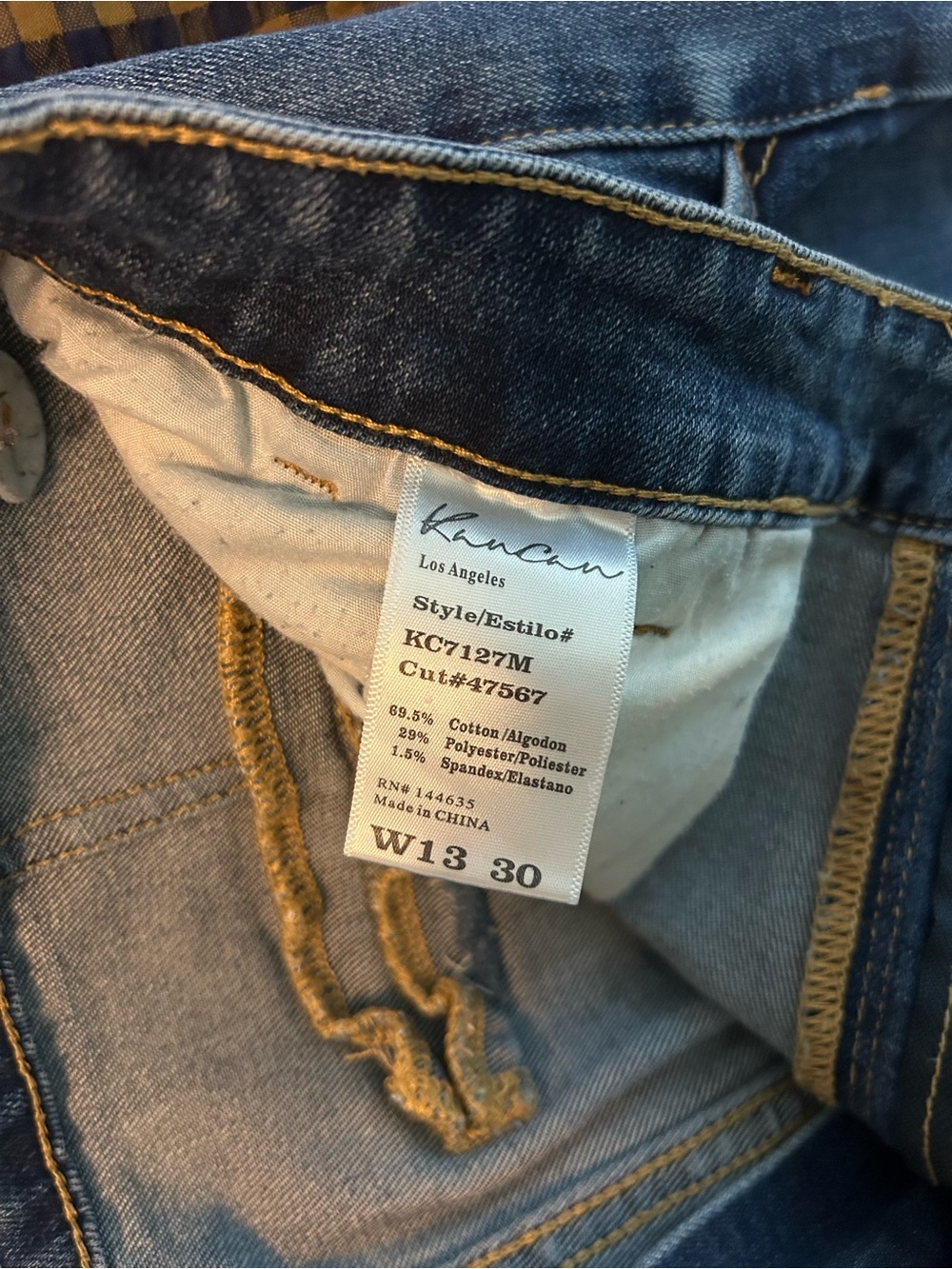 KanCan Dark Blue Bootcut Jeans - Picture 3 of 3